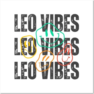 Leo Vibes Posters and Art